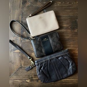 Coach wristlet bundle